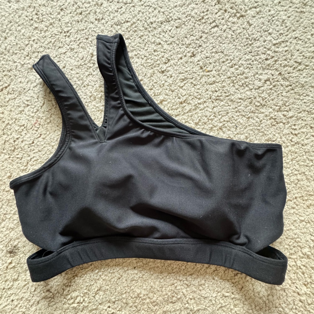 Rebel Black Sports Bra
